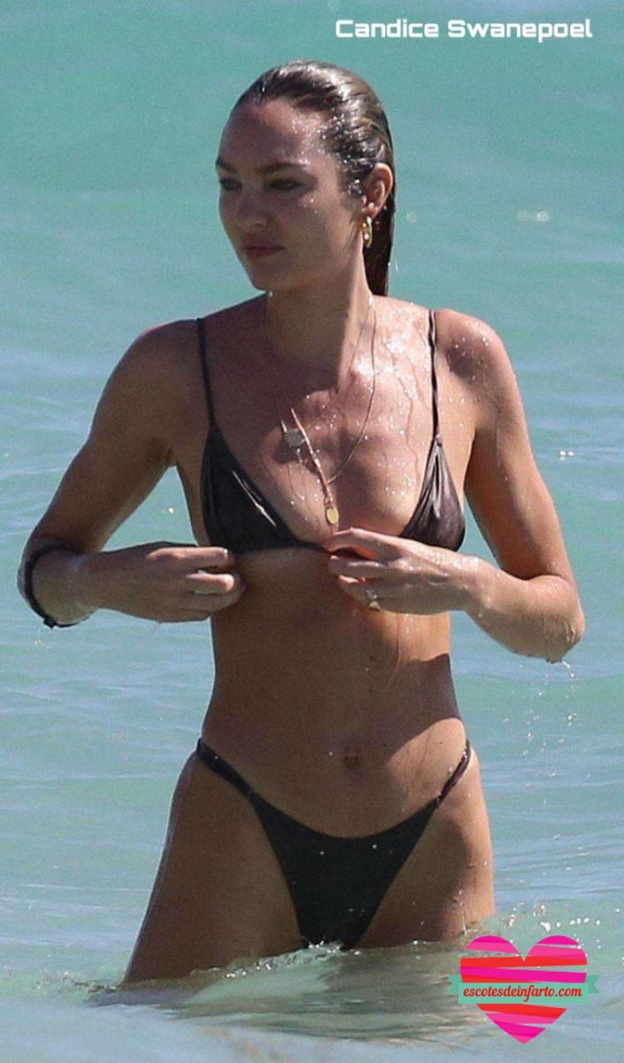 Candice Swanepoel se pone bien el bikini